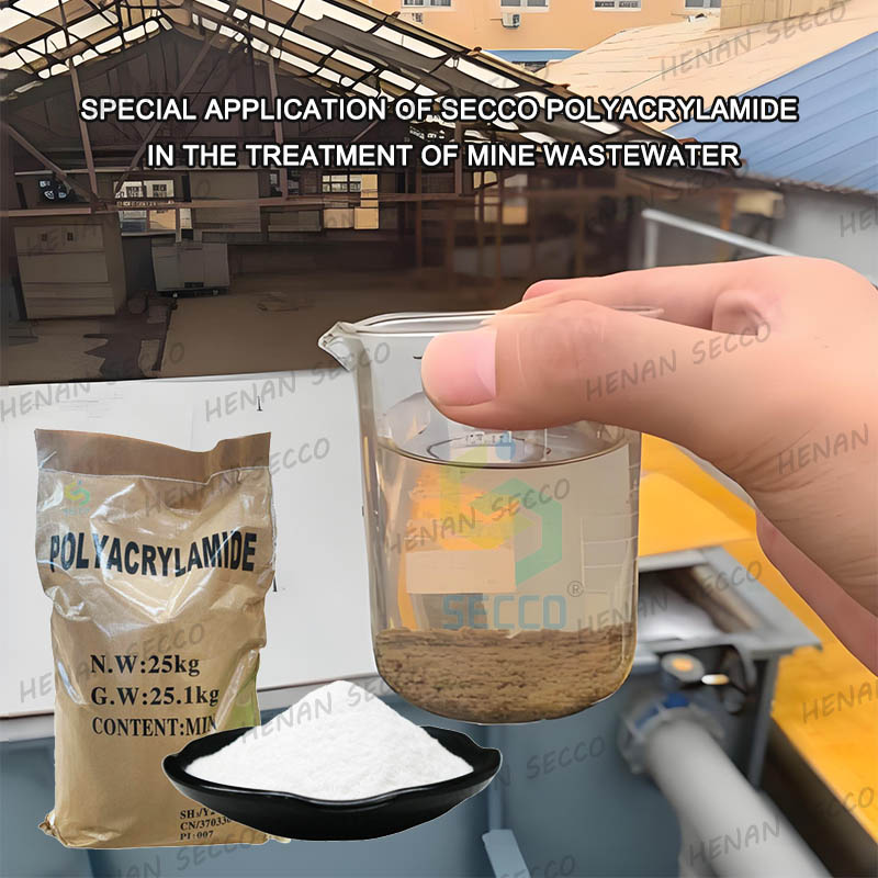 Cymhwysiad Arbennig o'r Secco Polyacrylamide wrth Drin Dŵr Gwastraff M&ocirc;n