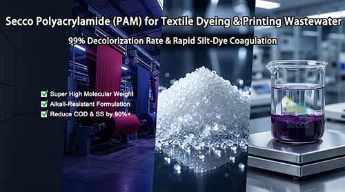Polyacrylamide: Datrysiad Aml-weithredol ar gyfer y Diwydiant Argraffu a Dyeu Tecstilau
